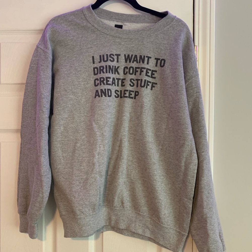 Graphic crewneck